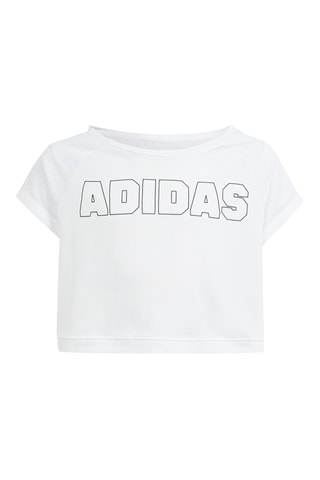 Crop top de dance - Blanc