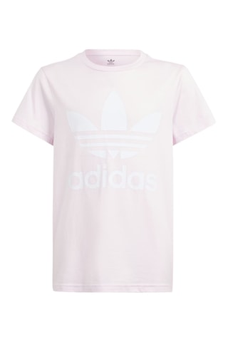 T-shirt Trefoil - Rose clair