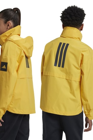 Veste à capuche Myshelter - Jaune