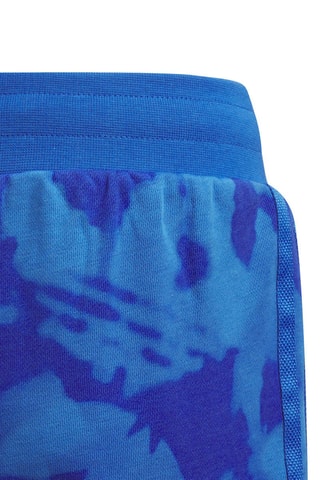 Short tie and dye - Bleu