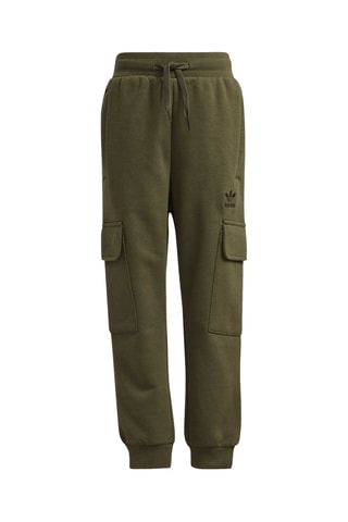Sweat à capuche et pantalon cargo - Vert olive
