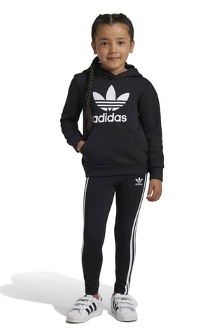 Sweat à capuche et legging de sport Adicolor - Noir