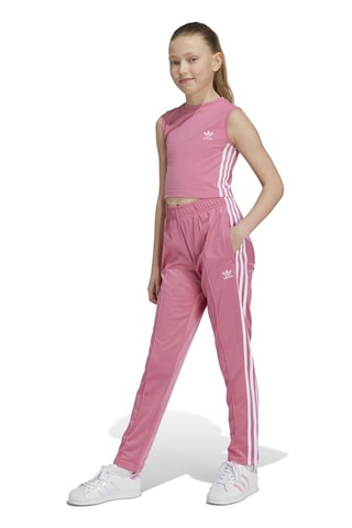 Pantalon de survêtement taille haute Adicolor SST - Rose