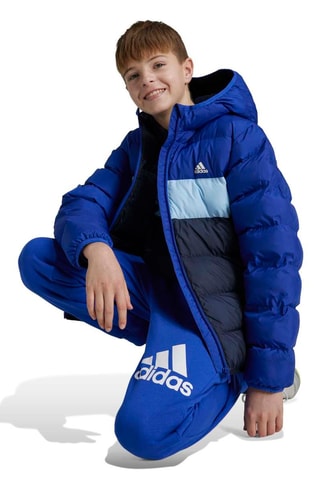 Doudoune à capuche - Bleu