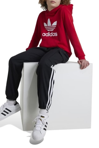 Sweat à capuche Trefoil - Rouge