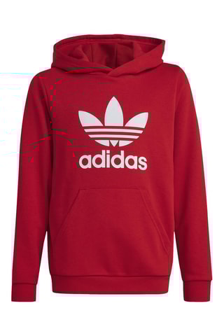 Sweat à capuche Trefoil - Rouge