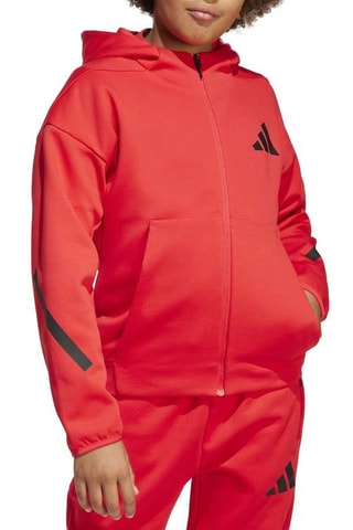 Veste de survêtement à capuche Z.N.E. - Rouge