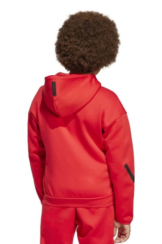 Veste de survêtement à capuche Z.N.E. - Rouge