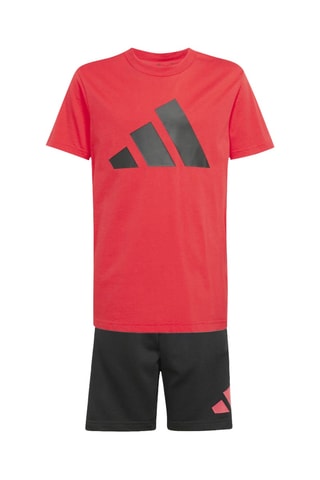 T-shirt et short - Rouge et noir