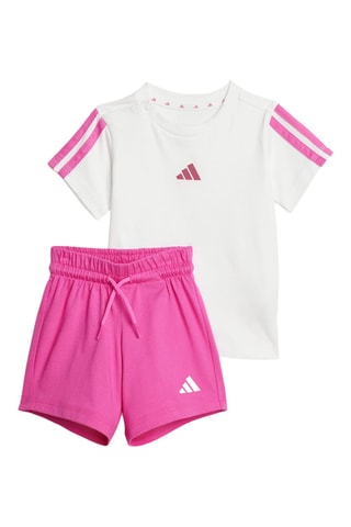 T-shirt et short Essentials - Blanc