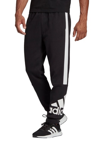 Pantalon Essentials Colorblock Fleece - Noir