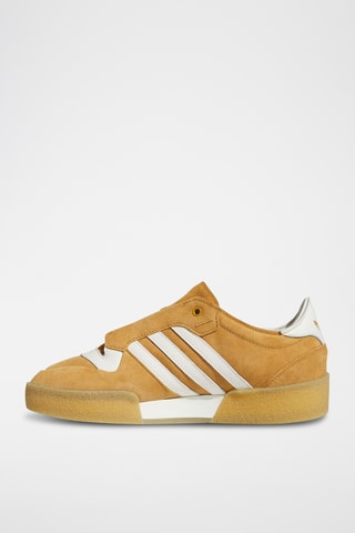 Sneakers en cuir Rivalry Crepe - Moutarde