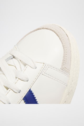 Sneakers montantes en cuir Jabbar - Blanc