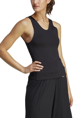 Débardeur de yoga YGA ST TK Noir