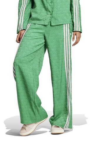 Pantalon wide legs - Vert