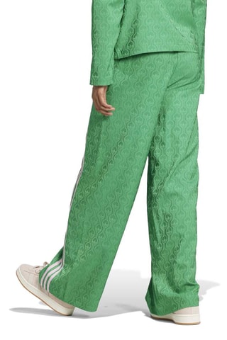 Pantalon wide legs - Vert