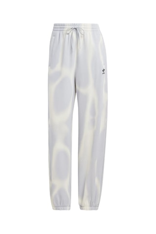 Pantalon ample de survêtement tie and dye - Gris clair
