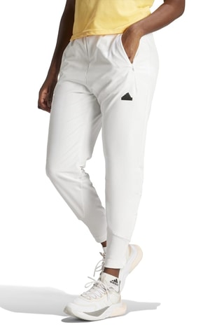 Pantalon taille haute Z.N.E. - Blanc