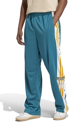 Pantalon ample Adibreak - Bleu-vert