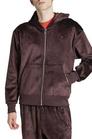 Veste en velours Marron foncé