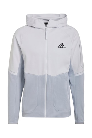 Veste à capuche Designed for Gameday Blanc et gris