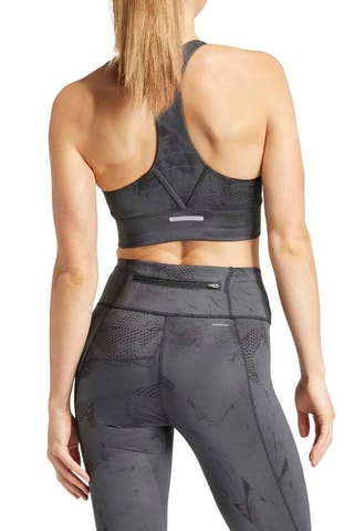 Brassière d'entraînement push-up - Gris foncé