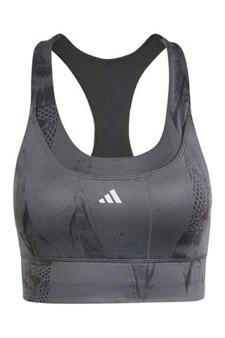 Brassière d'entraînement push-up - Gris foncé