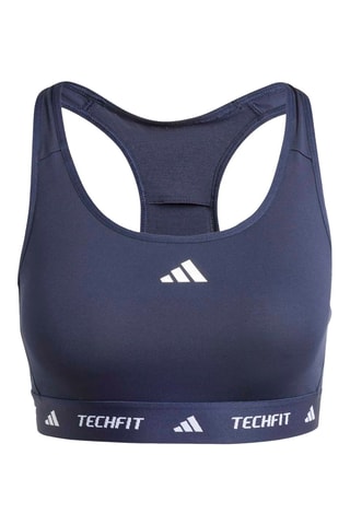 Brassière d’entraînement push-up Techfit - Bleu nuit