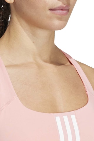 Brassière d’entraînement push-up Powerimpact 3 bandes - Rose