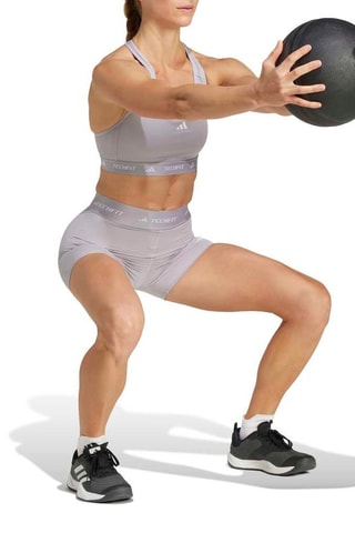 Brassière d’entraînement push-up Techfit - Gris