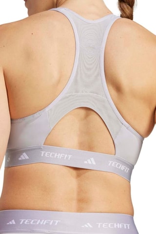 Brassière d’entraînement push-up Techfit - Gris