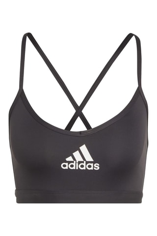 Brassière d’entraînement AeroReact LS - Noir