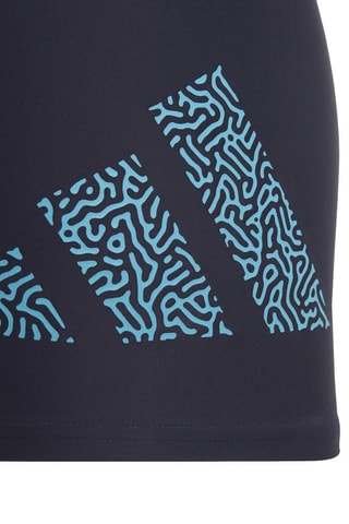 Boxer de bain 3 Bar Logo - Bleu marine