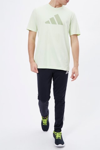T-shirt Future Icons Logo Vert clair