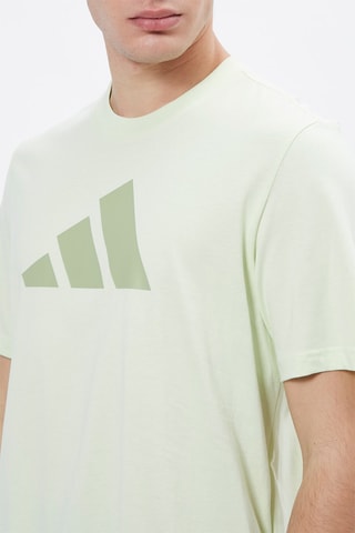 T-shirt Future Icons Logo Vert clair