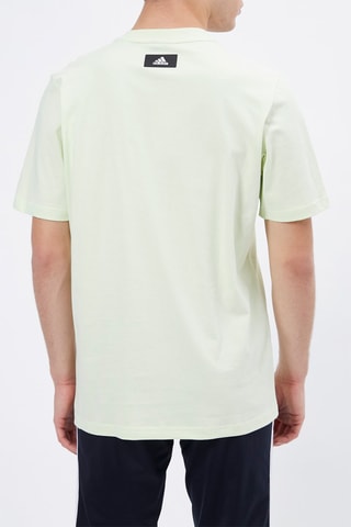 T-shirt Future Icons Logo Vert clair
