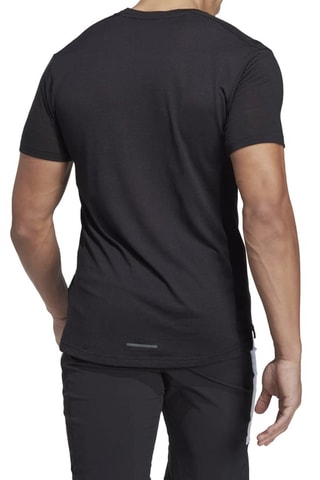 T-shirt de trail running en mérinos Agravic Pro - Noir