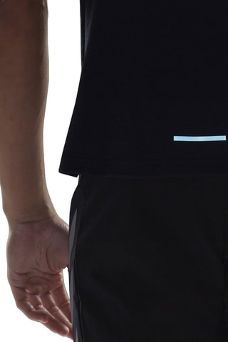 T-shirt de trail running en mérinos Agravic Pro - Noir