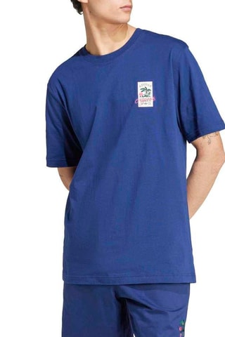 T-shirt MC Oll Badge Tee - Bleu