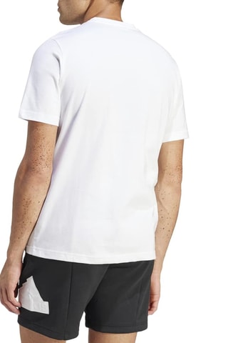 T-shirt Camo Linear - Blanc