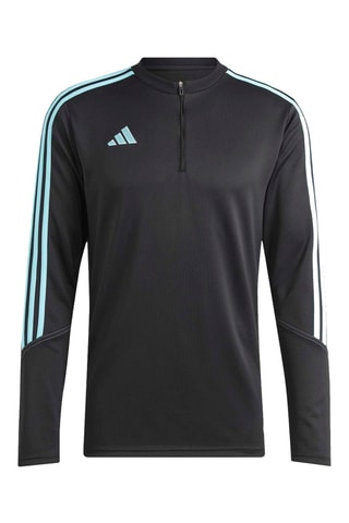 T-shirt de football slim de football - Noir