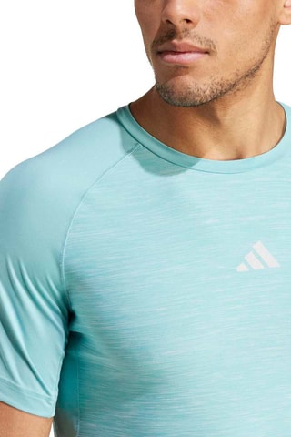 T-shirt d’entraînement Gym+ - Ciel chiné