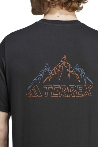 T-shirt de randonnée Terrex - Noir