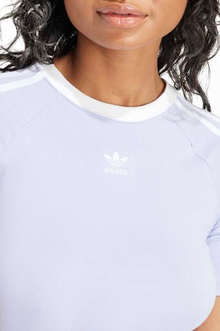 T-shirt slim cropped Baby - Violet