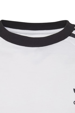 T-shirt Adicolor 3-Stripes - Blanc et noir