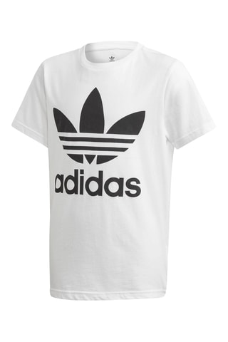 T-shirt Trefoil - Blanc et noir