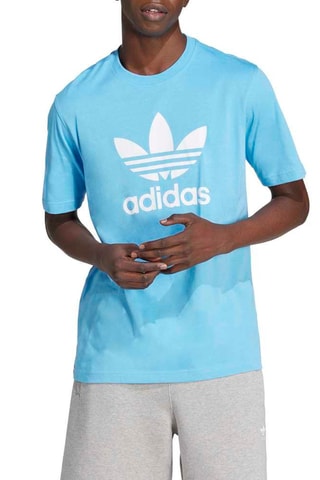 T-shirt Adicolor - Ciel