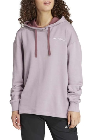 Sweat en coton biologique Terrex - Violet