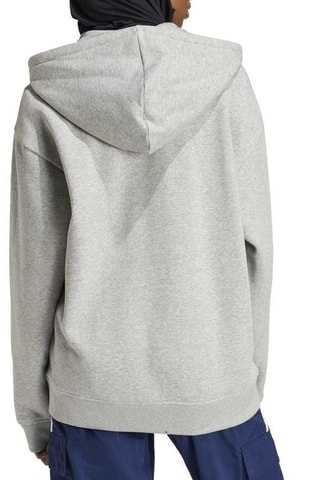 Sweat à capuche Essentials - Gris clair chiné