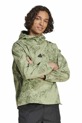 Sweat à capuche City Escape - Vert